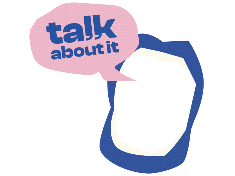 Logo "Talk about it"